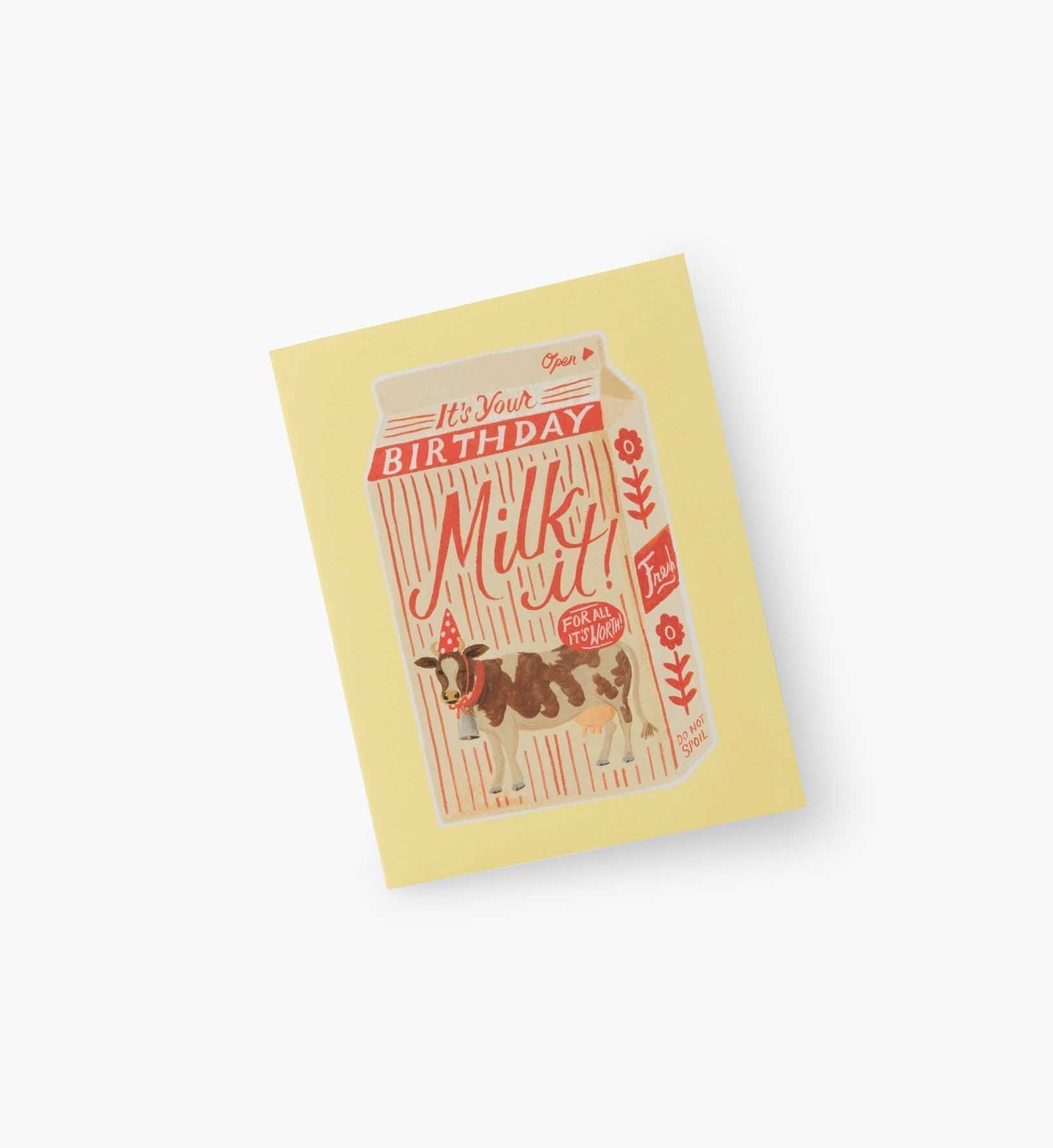 Milk It Birthday Cards - Boxed Set